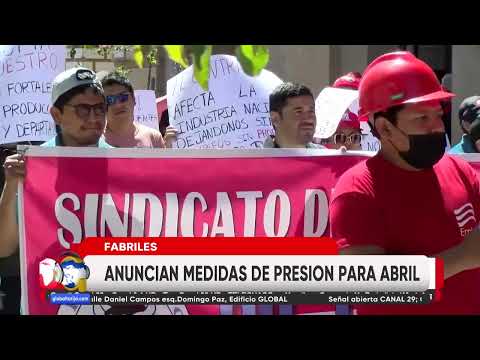 FABRILES SE MOVILIZARÁN EN RECHAZO A “LEY ANTIBLOQUEOS”