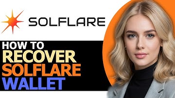 How to Recover Solflare Wallet (BEST WAY!)