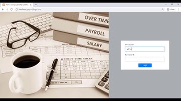 Payroll Management System using PHP Demo