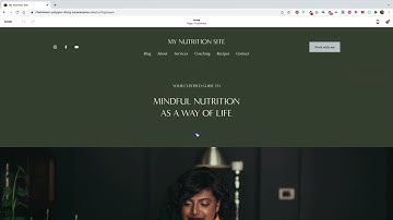 Create a hero section in Squarespace