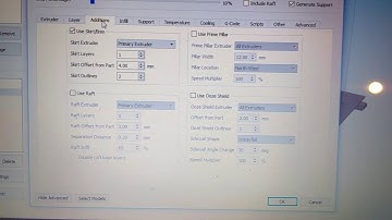 My Simplify 3d settings part 1