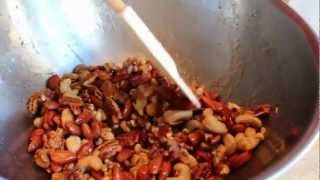 Sweet Salty Spicy Nuts  Candied Party Nuts  Roasted Mixed Nuts