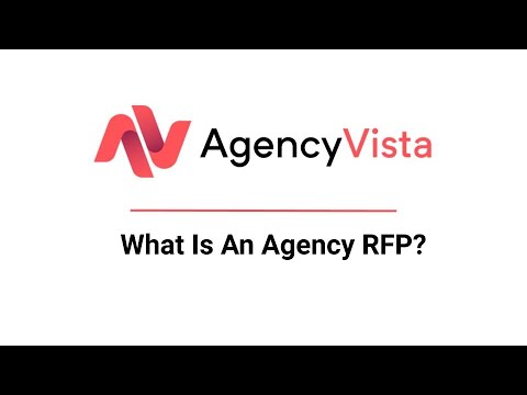 וִידֵאוֹ: מה זה RFP של סוכנות?