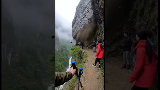 Terrifying Cliff Disaster Full Collapse Captured Live