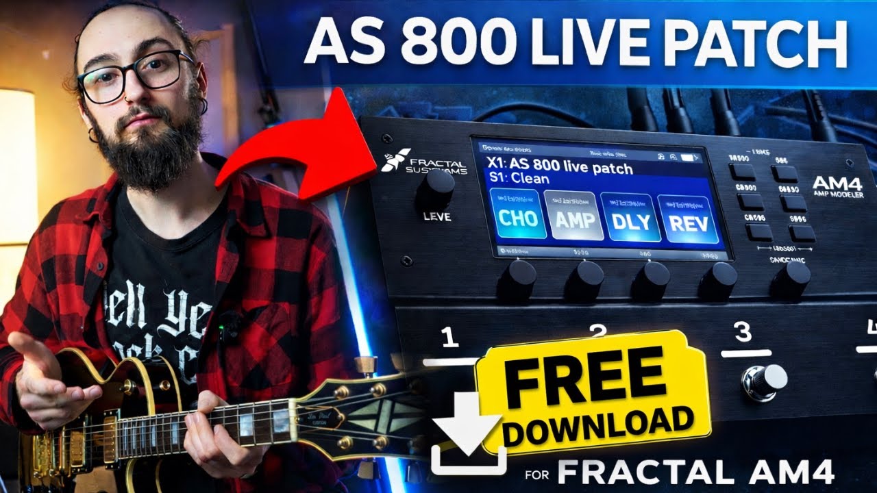 BLOWN AWAY by Fractal AM4 First Play! | Free preset download