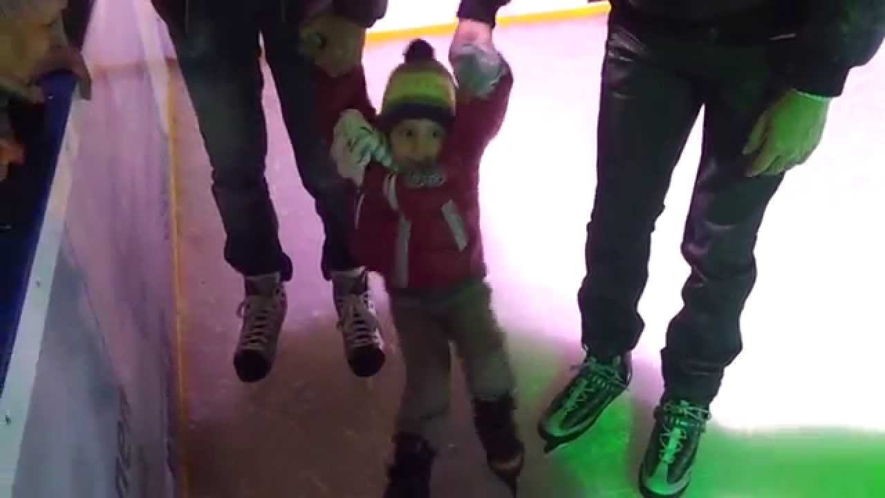 Mathias prima data pe patine