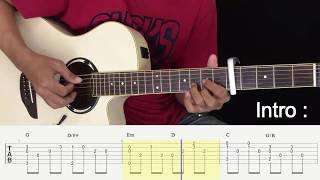 Menunggu Kamu - Anji - Fingerstyle Guitar Tutorial. chords