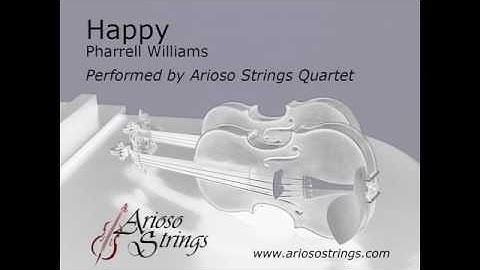 Happy  by Pharrell Williams -Arioso Strings Quartet