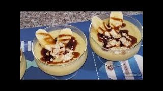 Oum walid Flan à la banane 2020 ام وليد اسرع و احلى تحلية بالموز و الفلان  #ام_وليد