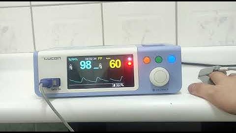 Monitor de Oximetro de pulso Marca Mediana modelo Lucon p30