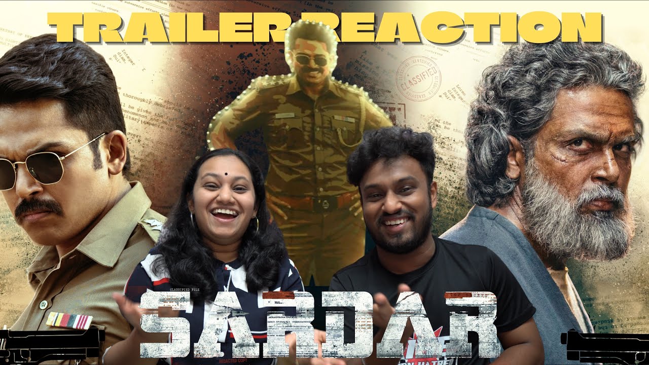 Sardar Official Trailer REACTION | Karthi, RaashiiKhanna | GVP | P.S Mithran | Malaysian Relatives