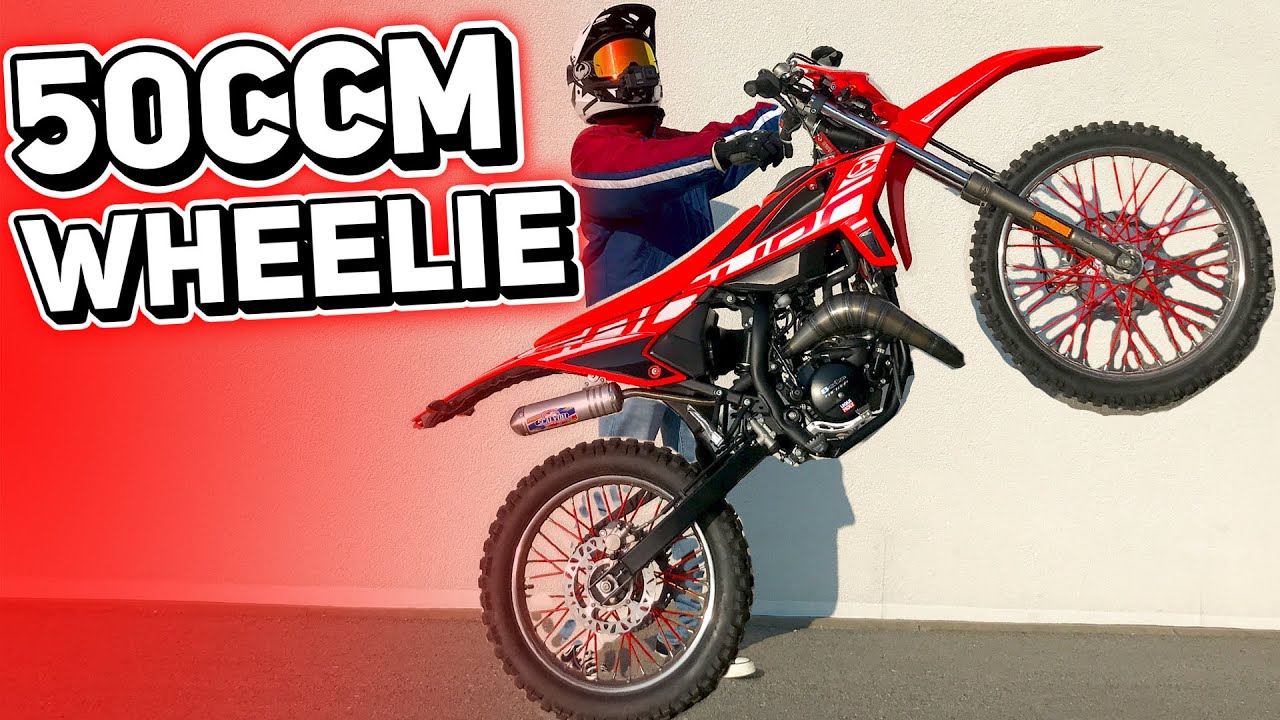 50ccm Moped Wheelie lernen│Beta RR 50│3 YouTube