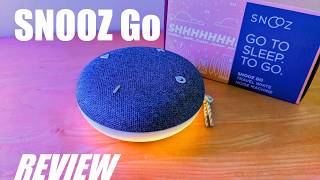 REVIEW: SNOOZ Go Travel White Noise Sound Machine | Portable Bluetooth Speaker | LED Night Light! screenshot 4