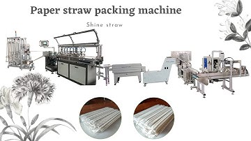 paper straw machine making production line