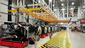 ROBOS Engine Assembly Line AGVs