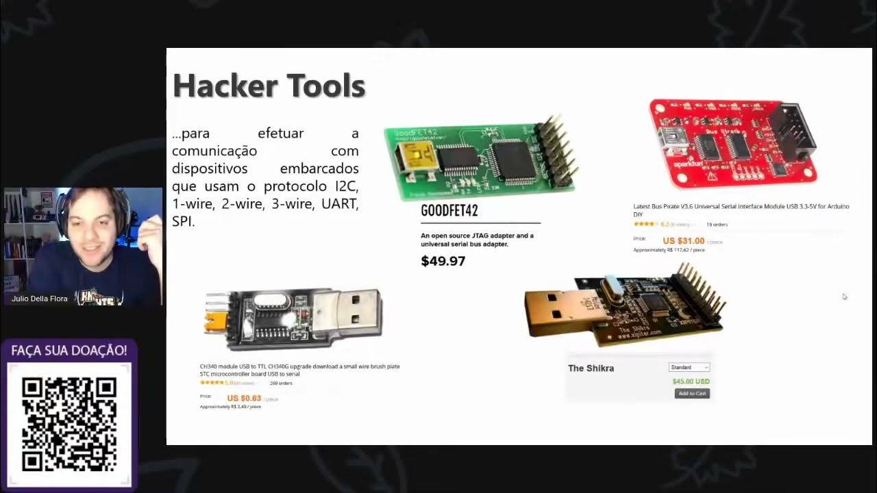 Julio Della Flora Ferramentas para hardware hacking YouTube