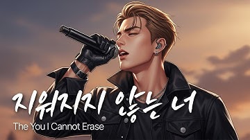 「지워지지 않는 너」 끝내 지워낼 수 없는 기억 / 유일무이 락발라드 Created with AI