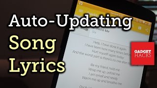 Get Song Lyrics Fast Without Searching on Android [How-To] screenshot 1