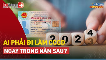 Ai Cần Đi Làm Căn Cước Công Dân Ngay Năm 2024 Để Không Bị Phạt? | LuatVietnam