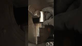 Repairing Lathe Handle - Friction Welding #restoration #repair