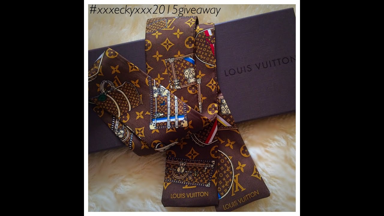 Louis Vuitton Cube Scott Box + Rendez-Vous Bandeau Silk Scarf – My