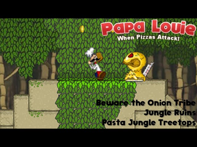 Floor 2 - Levels 1, 2 and 3  Papa Louie: When Pizzas Attack