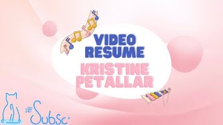 Video Resume Using Canva as Video Editor