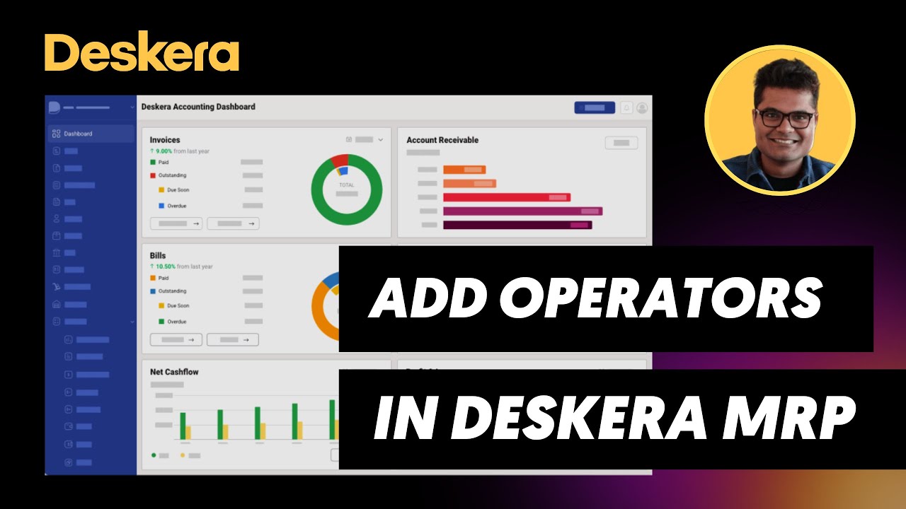 How to add operators in Deskera MRP?