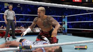 WWE Champion Solo SIkoa vs Julius Creed X LSR Gaming Universe