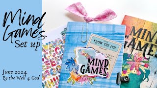 Setting Up Your Bible Study In A Travelers Notebook | By The Well 4 God - Mind Games