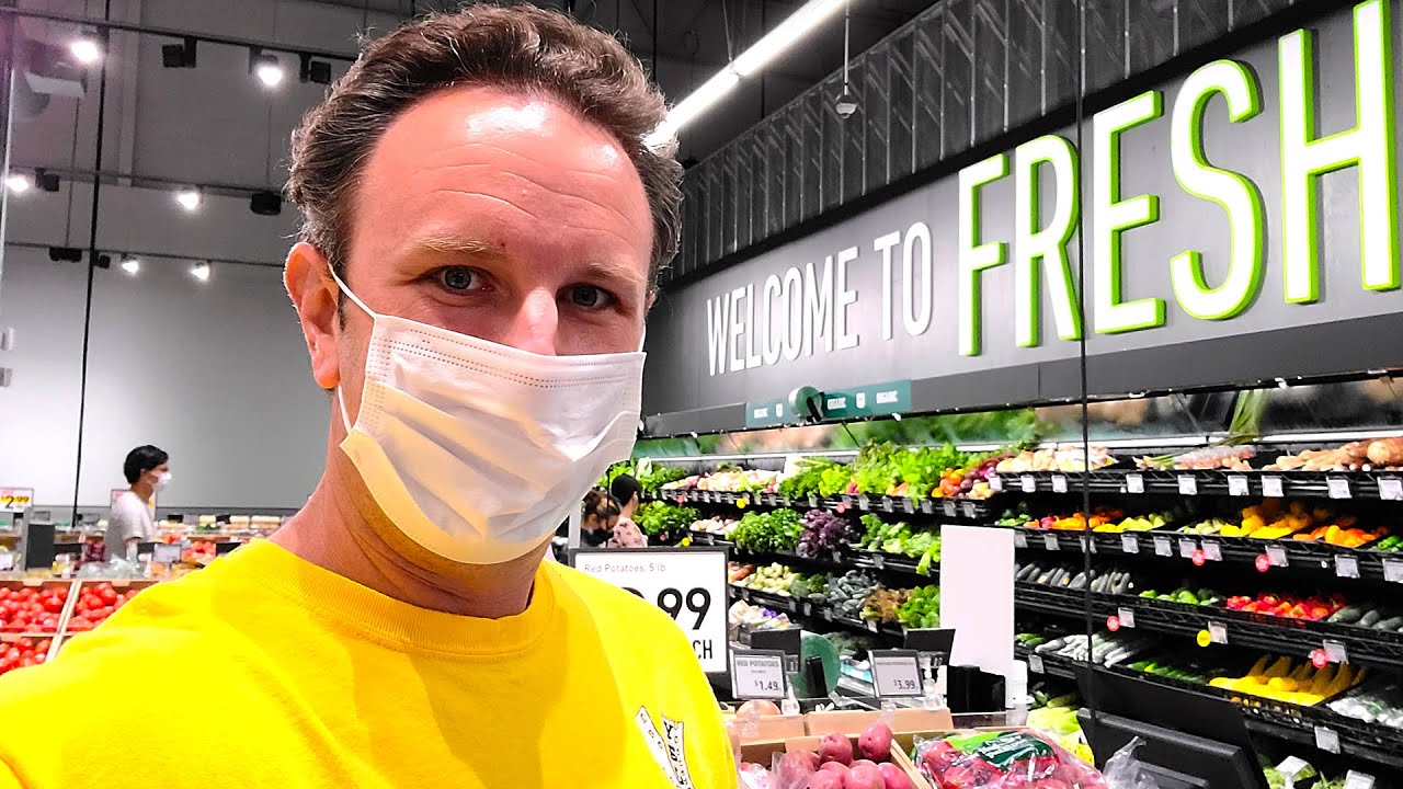 Amazon S Newest Biggest Grocery Store Amazon Fresh Irvine Youtube