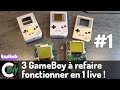 Gameboy rparation de 3 gameboy