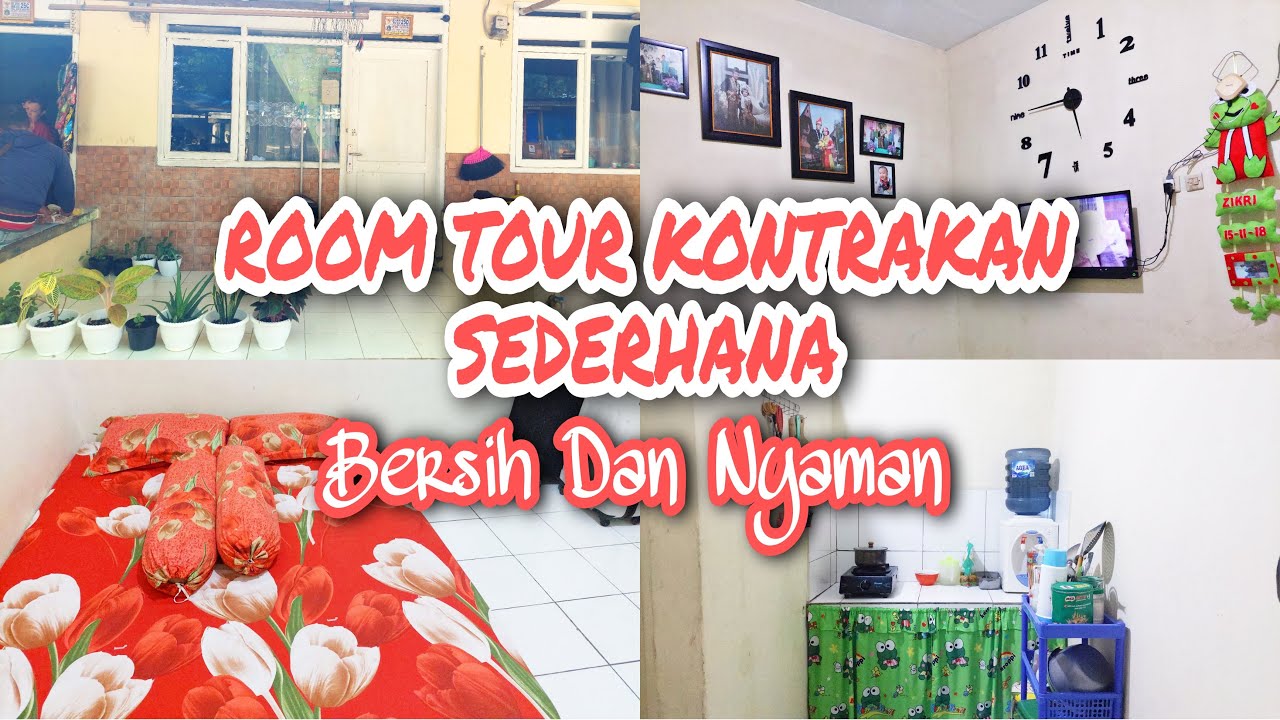 ROOM TOUR KONTRAKAN SEDERHANA DIJAKARTA || KONTRAKAN 3 PETAK || TAPI BERSIH DAN NYAMAN BANGET!!