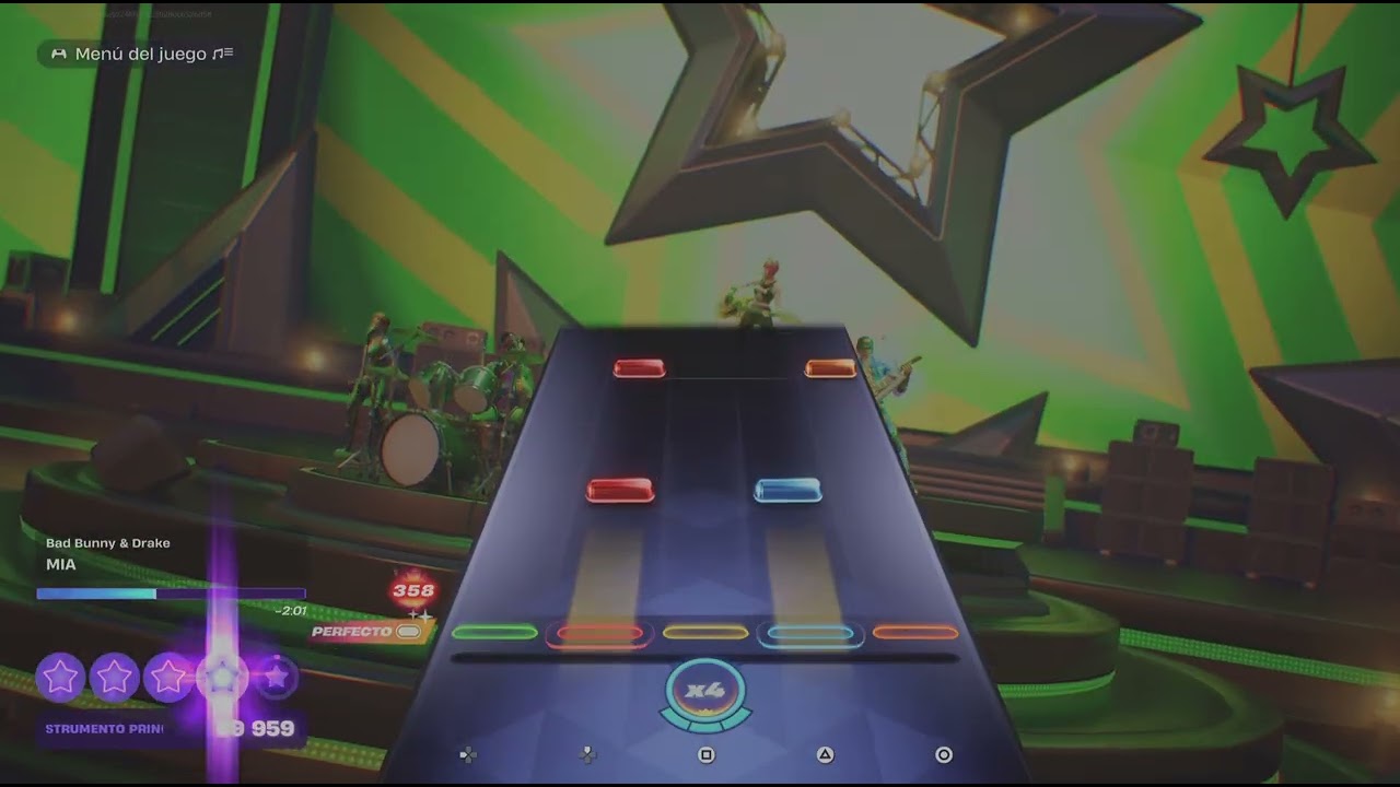 Fortnite Festival - MIA by Bad Bunny & Drake - on lead