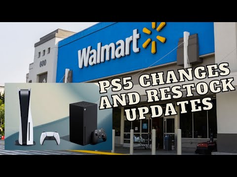 SOME WALMART PS5 / PLAYSTATION 5 CHANGES - WALK IN WATCH? NEW RESTOCKS GOING ON NOW? XBOX WALK IN