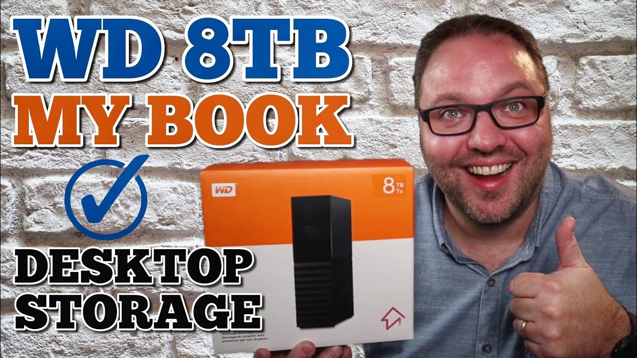 WD My Book 8TB Desktop Storage | Unboxing, Speed Test & Software Overview -  YouTube