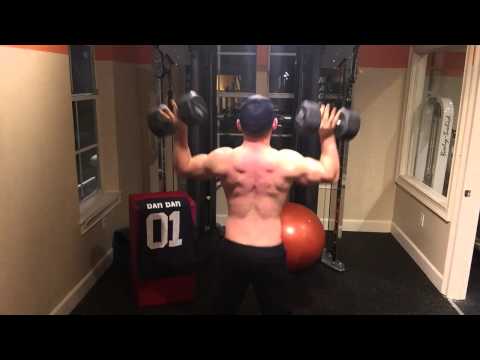 Shoulder Y Press and Throw