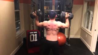 Shoulder Y Press And Throw
