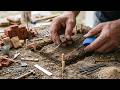 Insanely Satisfying Miniature DIY Construction Timelapse | Building a Tiny Luxury Farmhouse by Hand