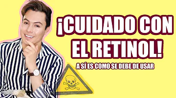 ¿Qué se debe evitar al utilizar retinol?