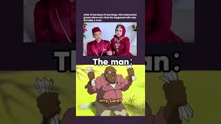 Finding Out Your Wife Is Actually A Man After 12 Days #funny #meme #shocking