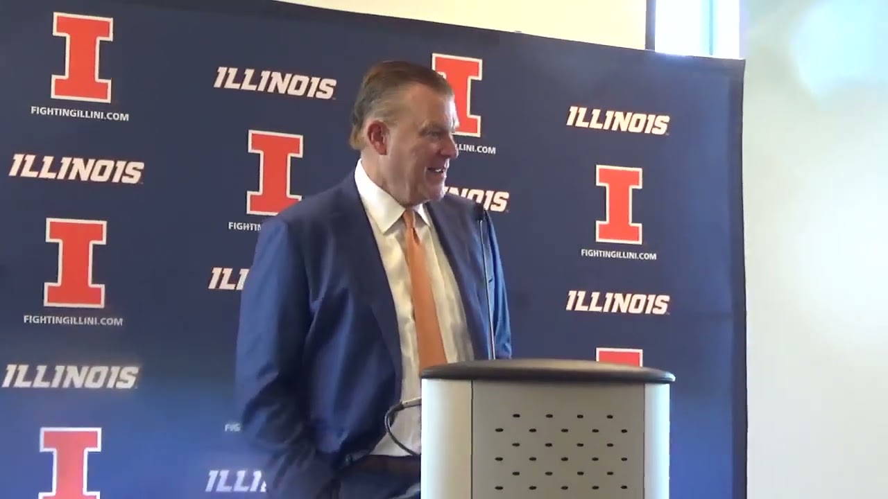 Watch Brad Underwood media day press conference