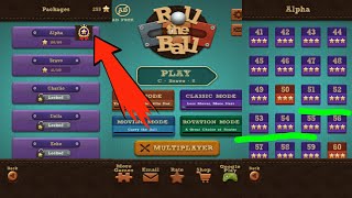 Roll the ball: silde puzzle || classic mode || alpha || level  51, 52, 53, 54 & 55 || all Level