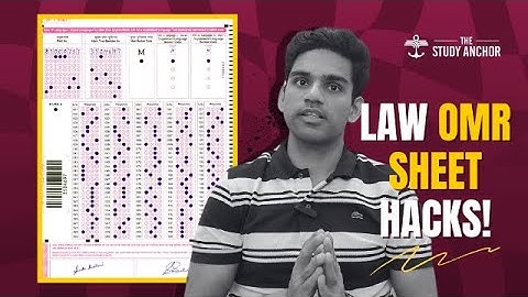 CLAT OMR Sheet Hacks You Wish You Knew Before! 🧠 Time-Saving Tips for 2026