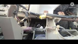 تنظيف ثلاجه المكيف زياده دفع الهواء ياريس ٢٠٠٦ الى ٢٠١٣