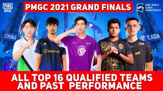 PMGC All Top 16 Qualified Teams Grand FinalsЁЯФеTeams Past Performance in League, Biggest PrizepoolЁЯФ┤