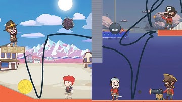 Tricky Rescue Game ✏️✍️😗 All Levels Gameplay Android, iOS ✅ Part 1 | iTop GamePlay