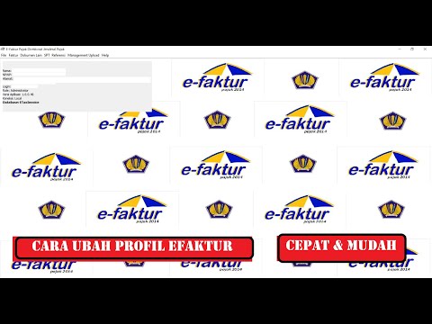 cara ubah profil efaktur