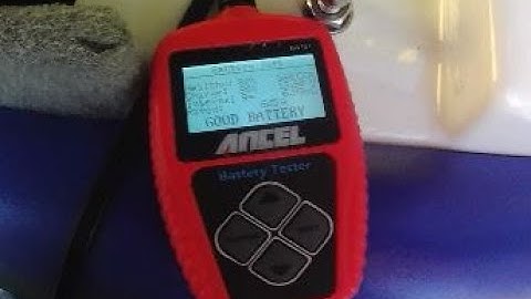 how to check if a battery is good or bad. Boat Battery test.