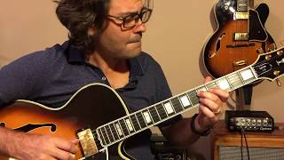 Video thumbnail of "Don't Get Around Much Anymore - Jazz Guitar Chord Melody"